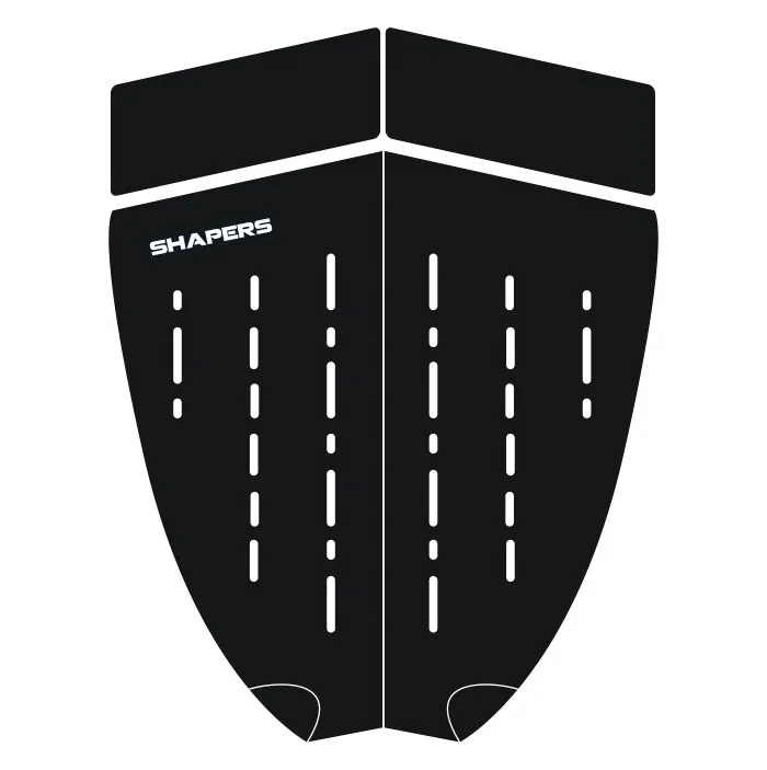 SHAPERS 4PC ROUND TAIL BLACK