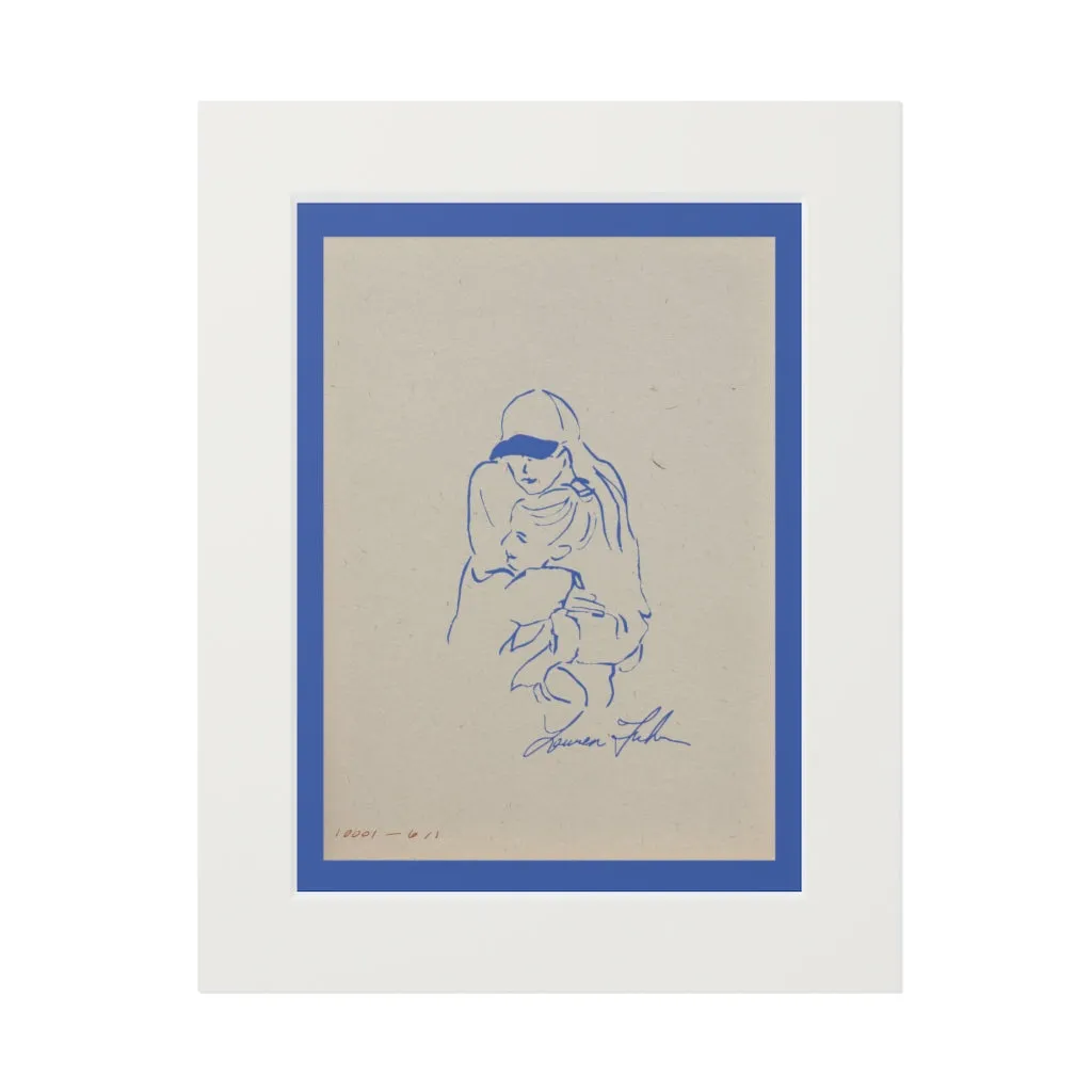 Sister I Matted Fine Art Print