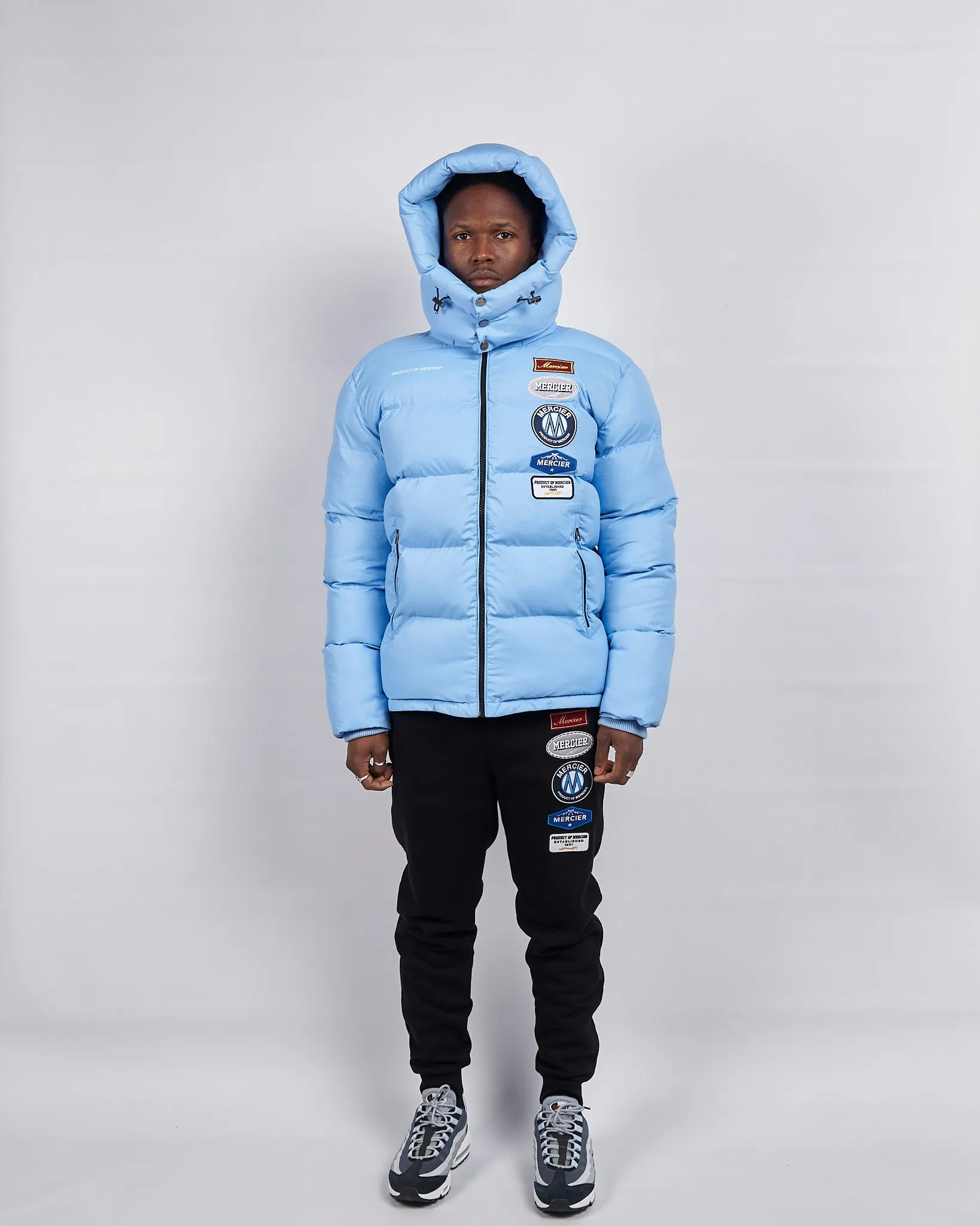 Sky Blue Mercier Hybrid Jacket
