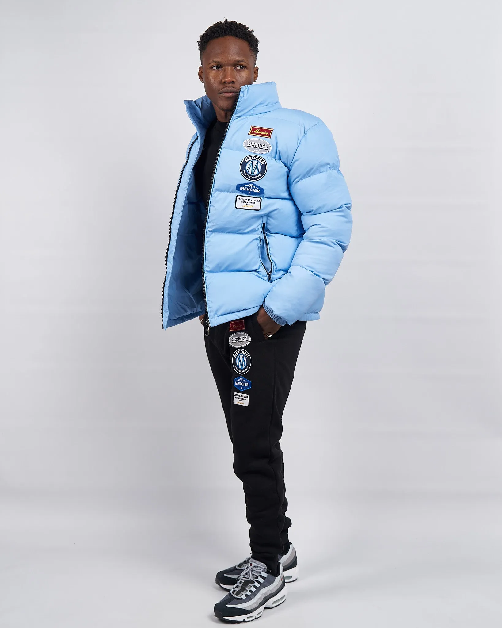 Sky Blue Mercier Hybrid Jacket