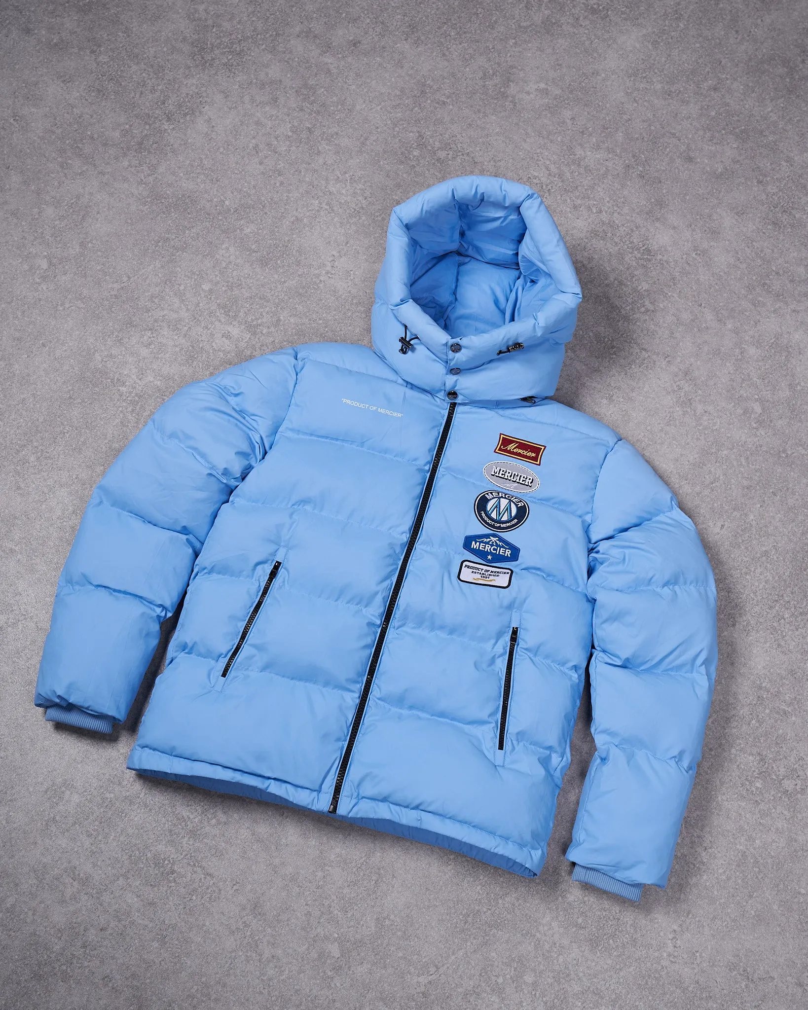 Sky Blue Mercier Hybrid Jacket