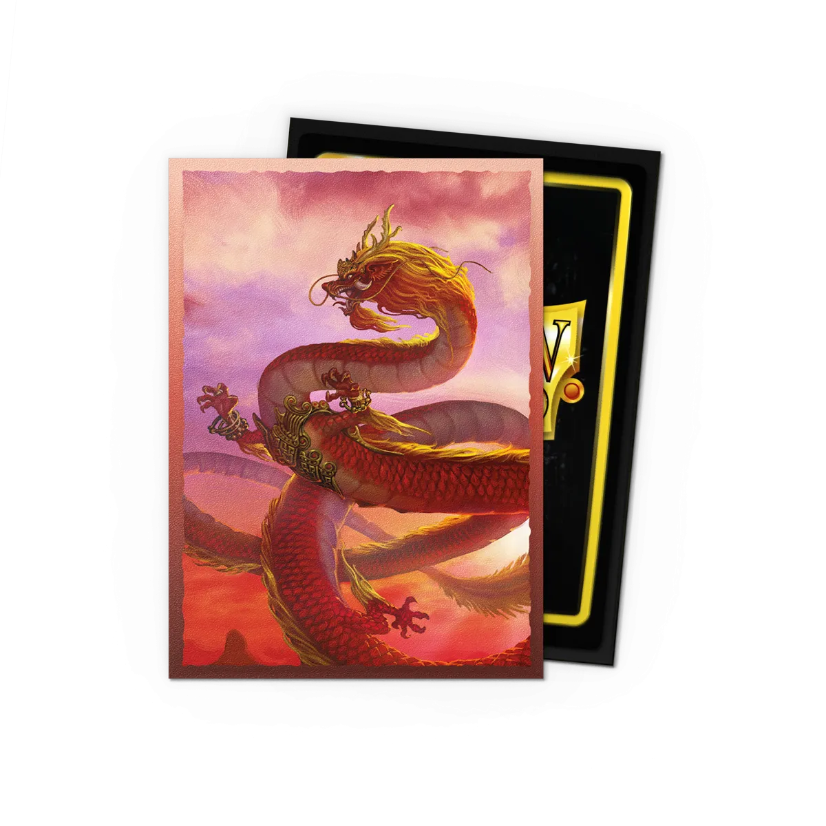 Sleeves - Dragon Shield - Box 100 DUAL ART MATTE - Wood Dragon 2024