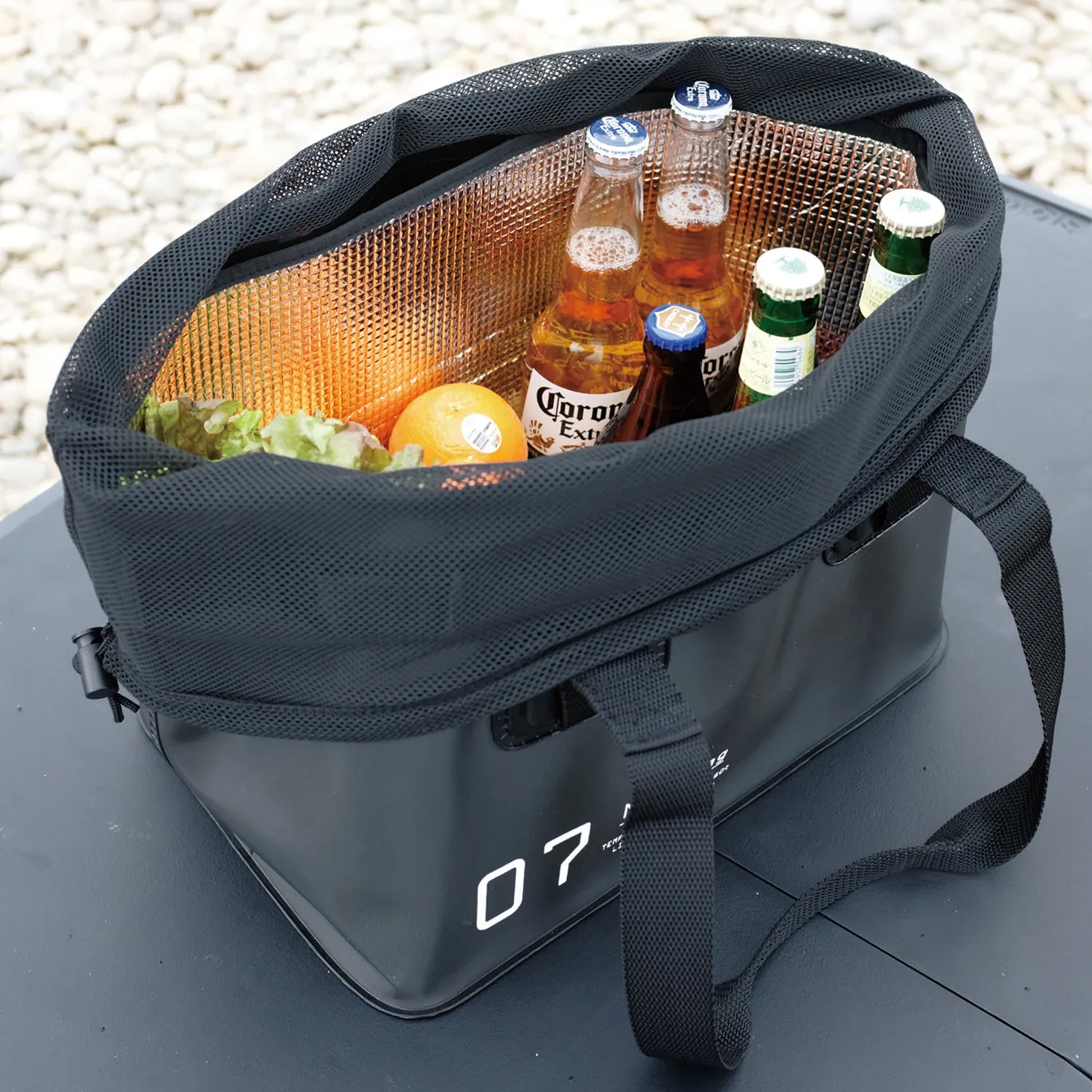 SLOWER | スロウワー　HANG STOCK MESH BAG 35L