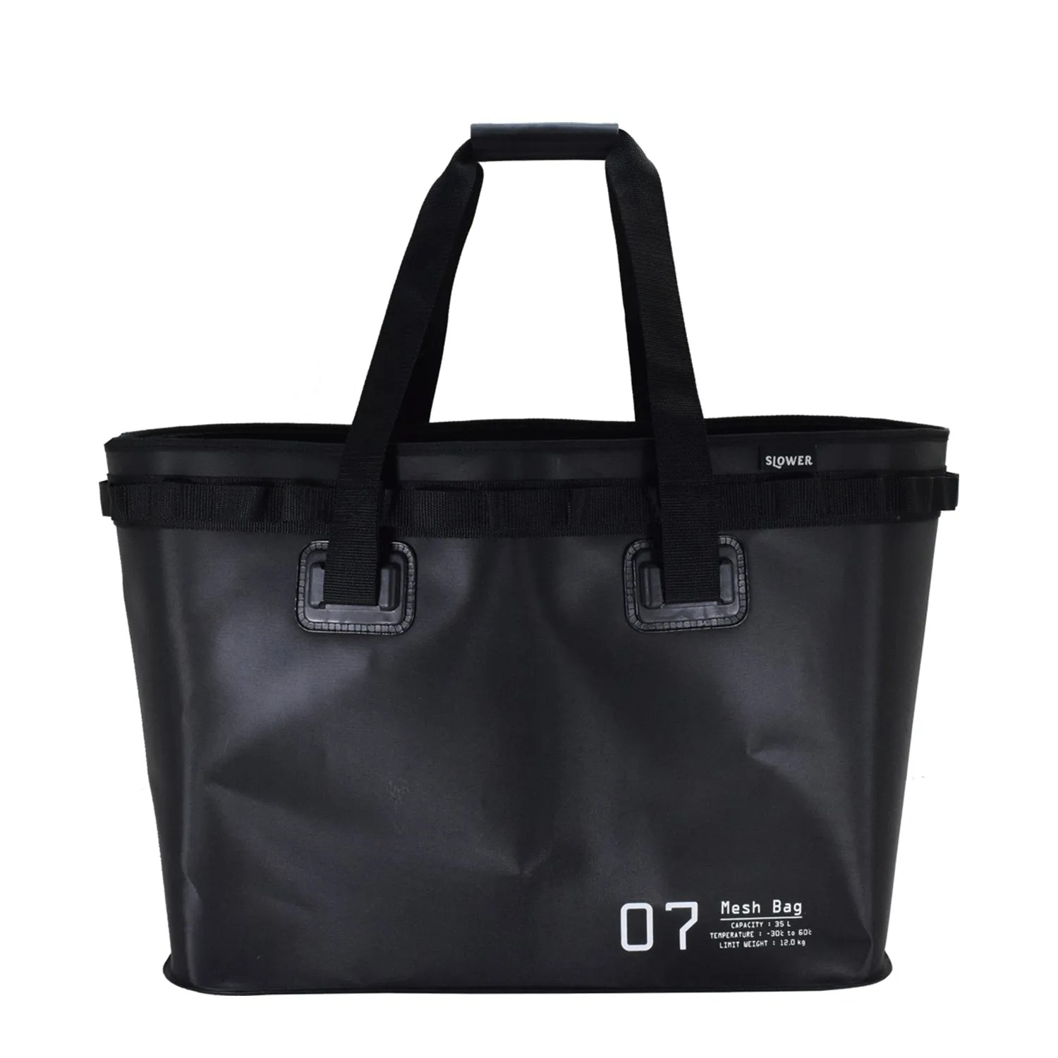 SLOWER | スロウワー　HANG STOCK MESH BAG 35L