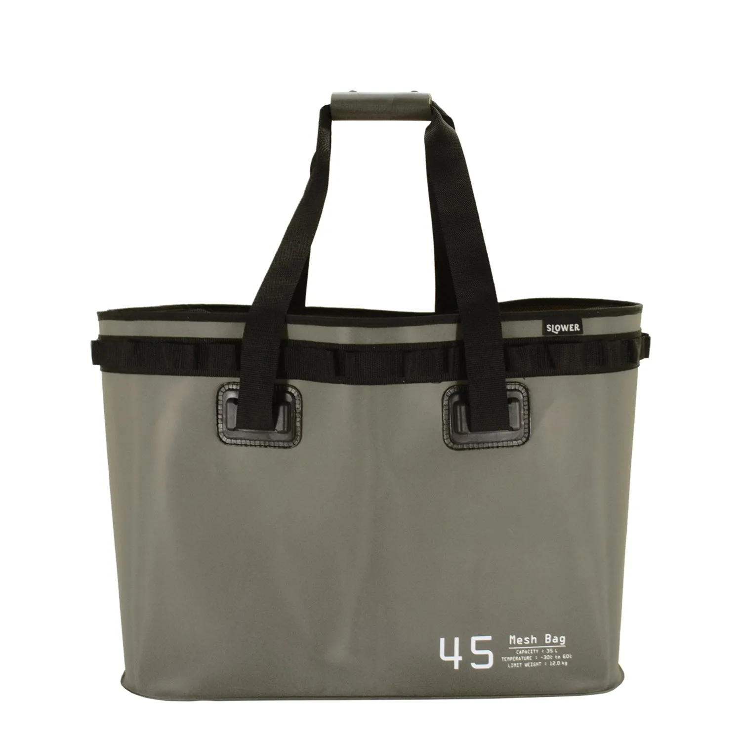 SLOWER | スロウワー　HANG STOCK MESH BAG 35L