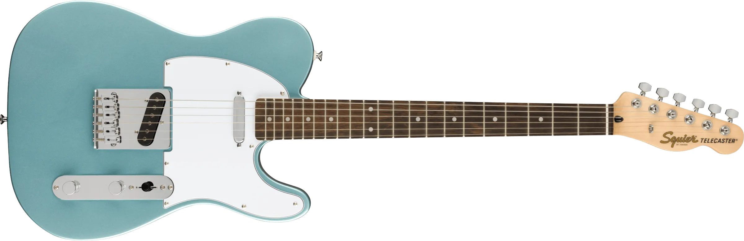 Squier FSR Affinity Series™ Telecaster®, Laurel Fingerboard, White Pickguard, Ice Blue Metallic