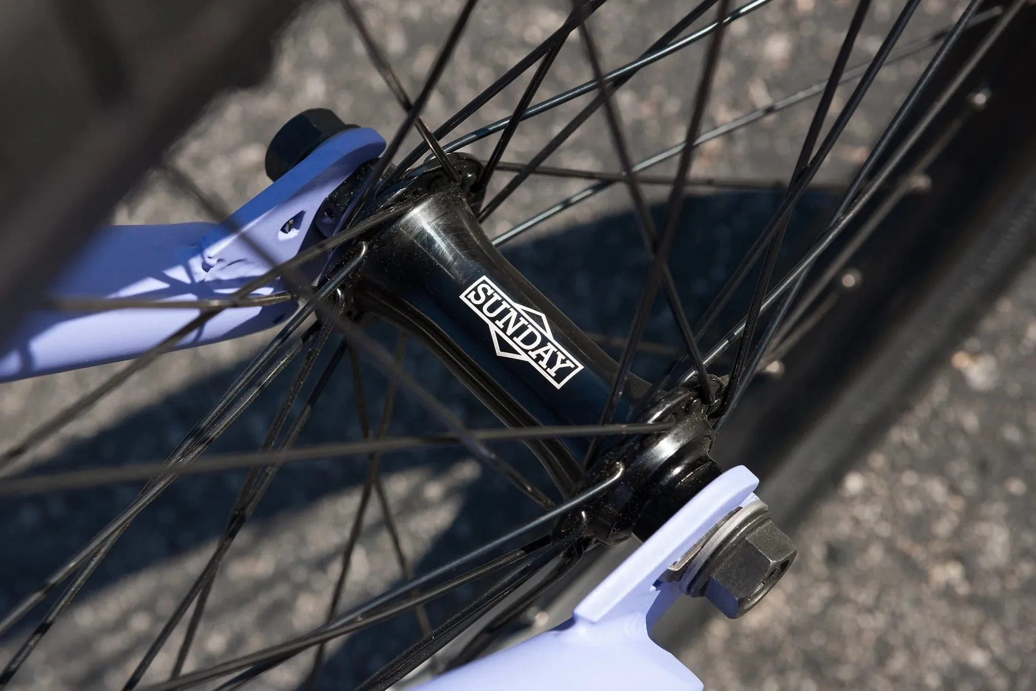 Sunday Street Sweeper 20.75" TT Bike Seeley Matte Blue-Lavender