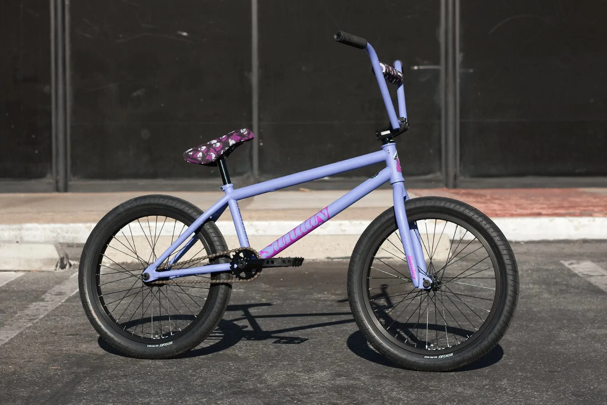 Sunday Street Sweeper 20.75" TT Bike Seeley Matte Blue-Lavender