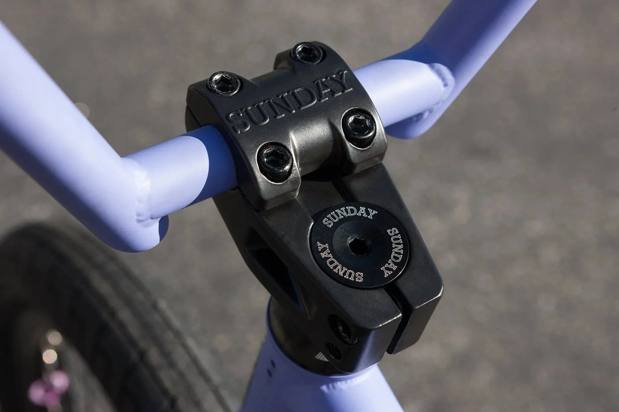 Sunday Street Sweeper 20.75" TT Bike Seeley Matte Blue-Lavender