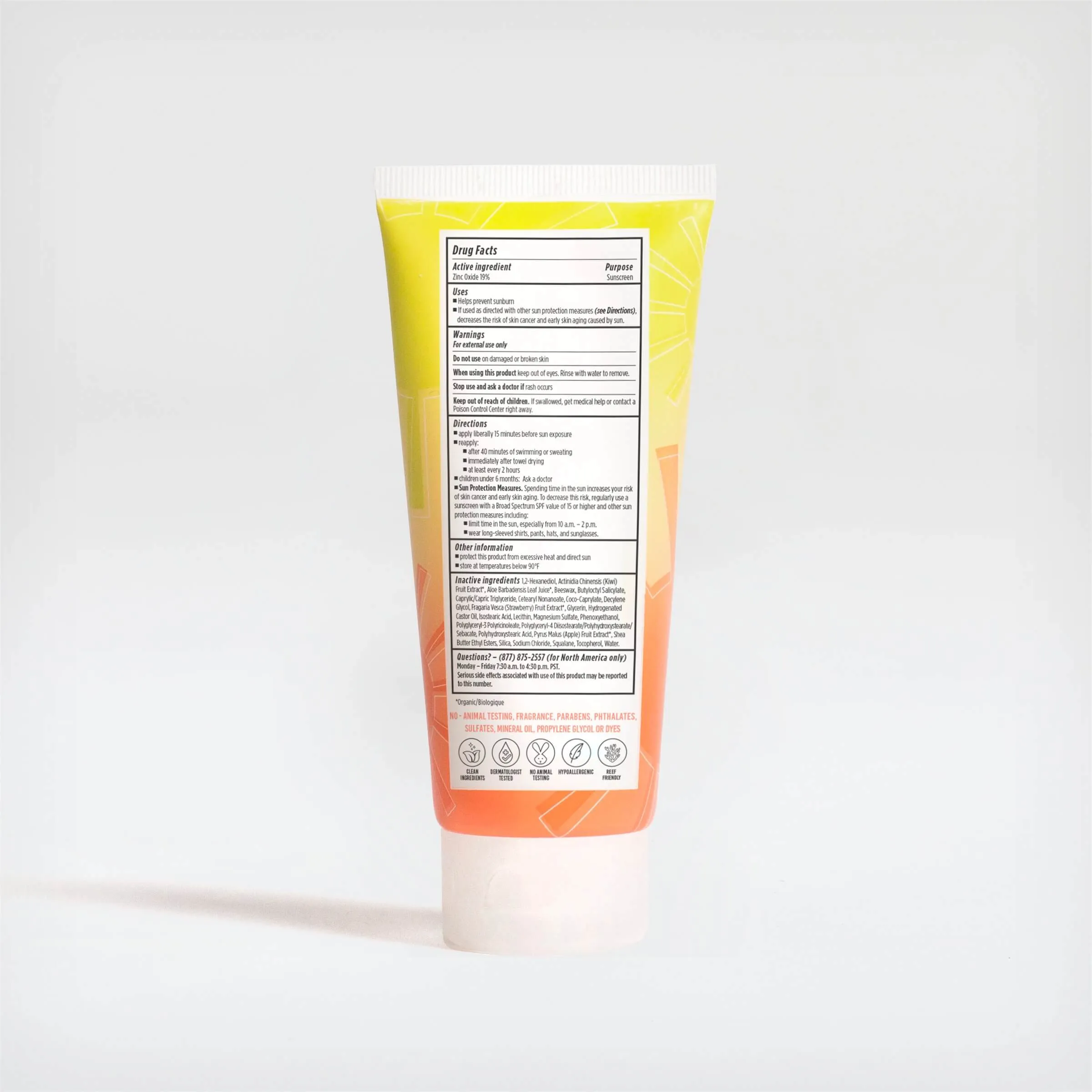 Sunshine Mineral Sunscreen Lotion Broad Spectrum SPF 45 Water Resistant (40 minutes)