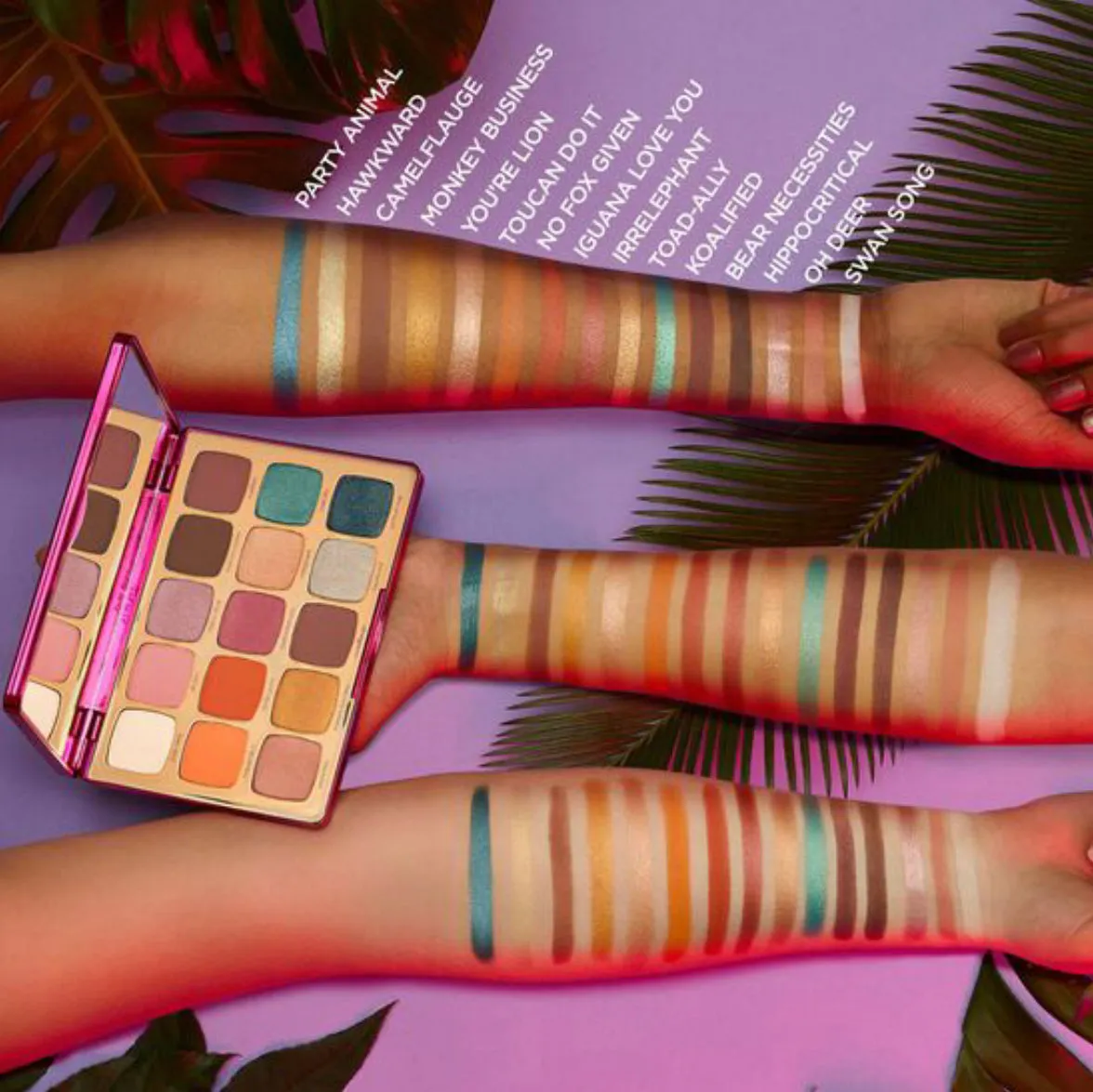 Tarte unleashed eyeshadow palette & travel-size big ego mascara
