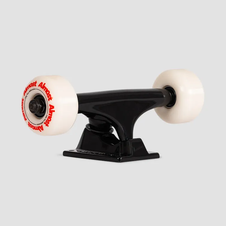 Tensor Trucks X Almost Wheels & Bearings Combo Pack Black 5.25