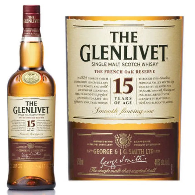 The Glenlivet 15 Years 750 ml