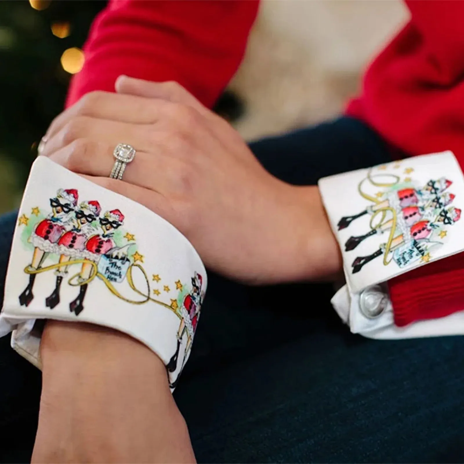 Three French Hens French Cuffs