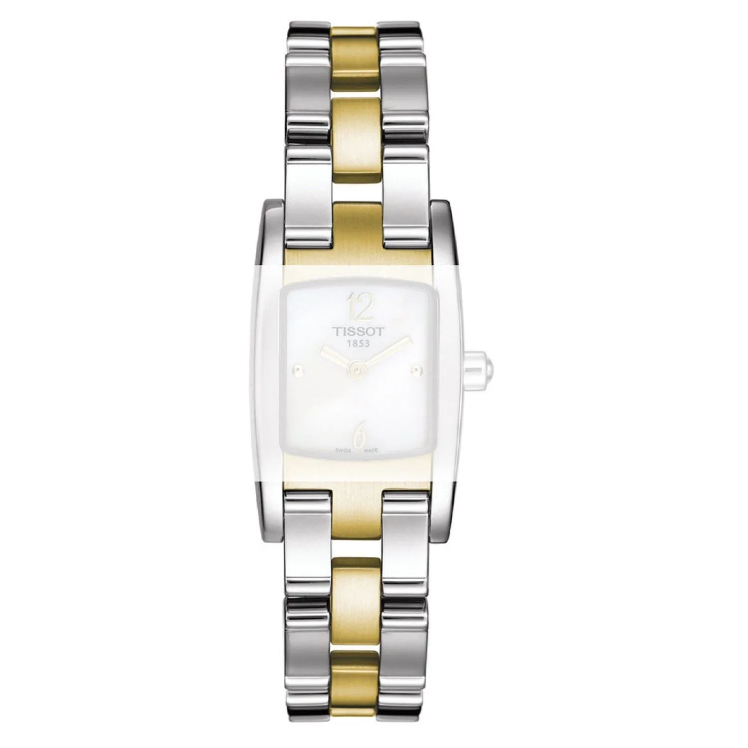 Tissot 12.5mm T3 Two-Tone Coated Bracelet