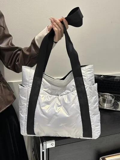 Tote Your Vibe with Side Pockets (4 Colors)