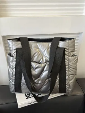 Tote Your Vibe with Side Pockets (4 Colors)