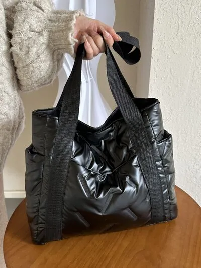 Tote Your Vibe with Side Pockets (4 Colors)