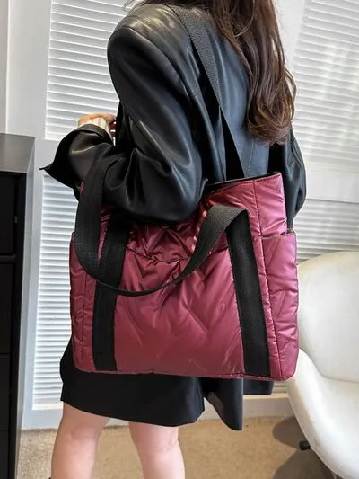 Tote Your Vibe with Side Pockets (4 Colors)