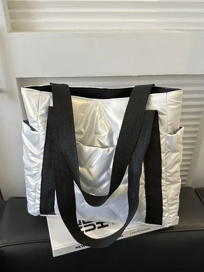Tote Your Vibe with Side Pockets (4 Colors)