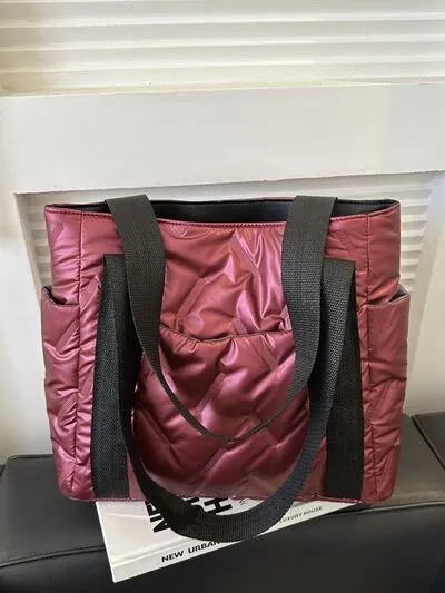Tote Your Vibe with Side Pockets (4 Colors)