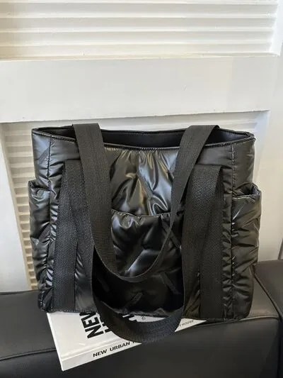 Tote Your Vibe with Side Pockets (4 Colors)