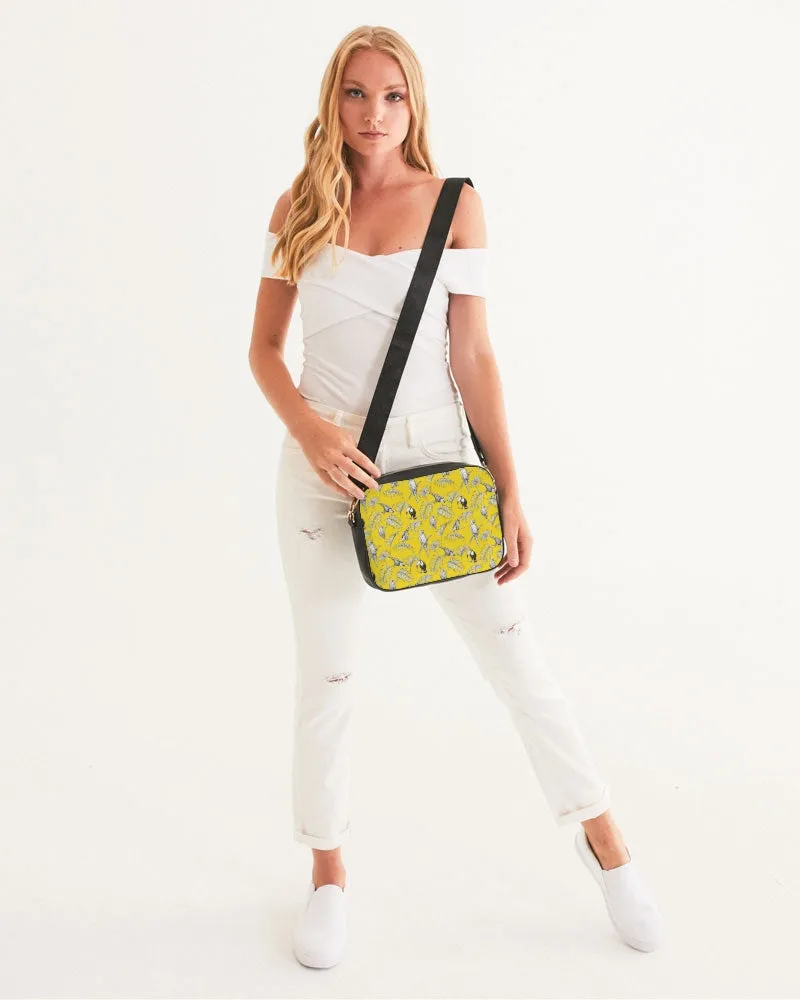 Tropical Birds Crossbody Bag