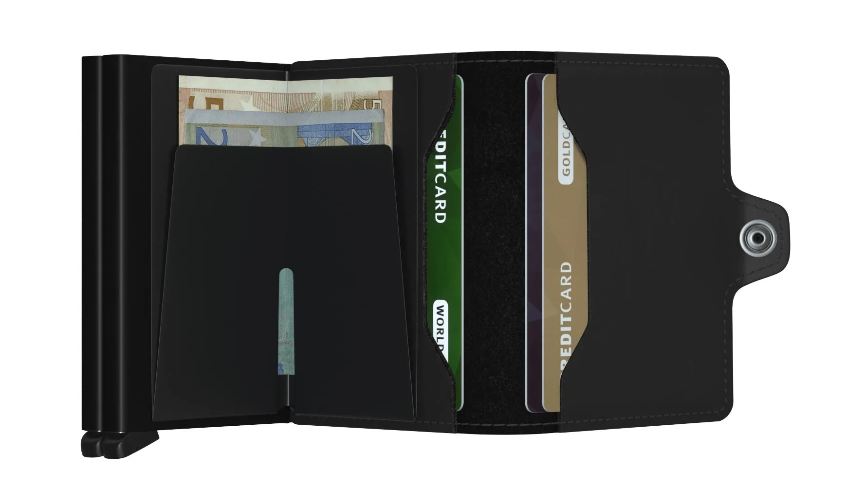 TWIN Wallet Matte Black