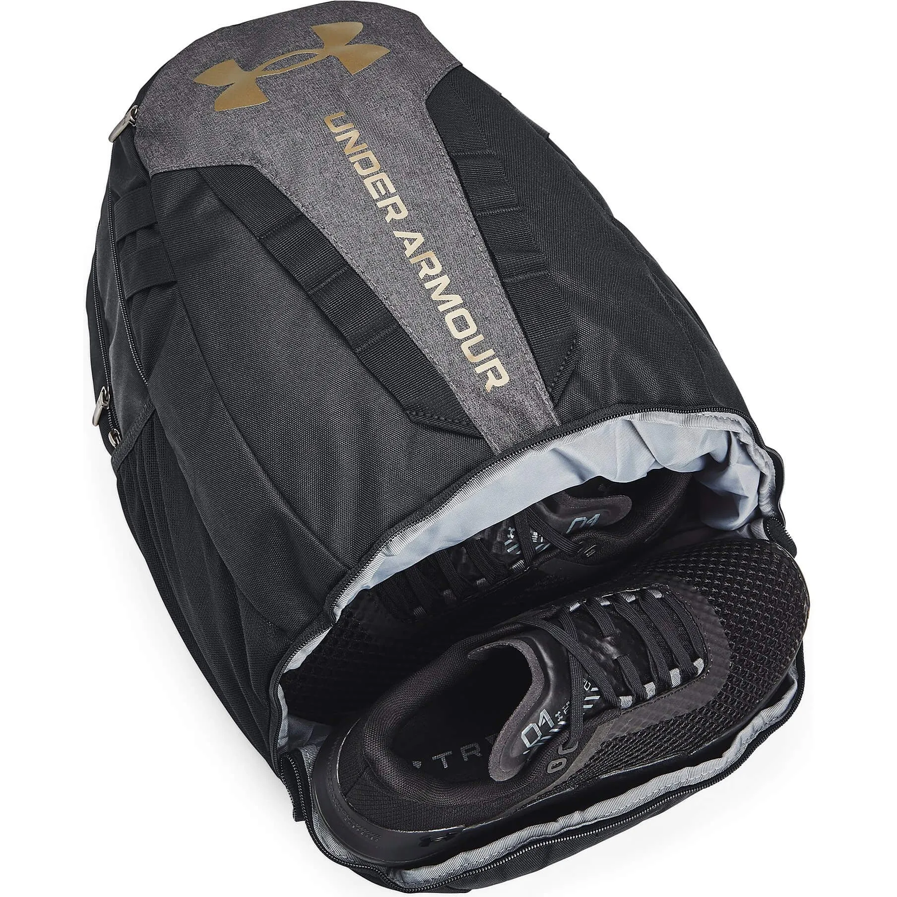 Under Armour UA Hustle 5.0 Backpack - Black/Black Medium Heather