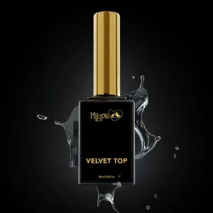 Velvet Top - MATTE Top Coat (No Wipe) Square bottle