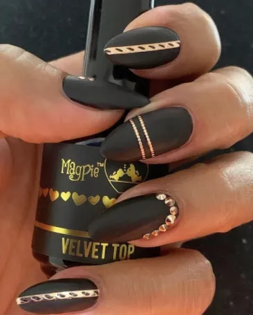 Velvet Top - MATTE Top Coat (No Wipe) Square bottle
