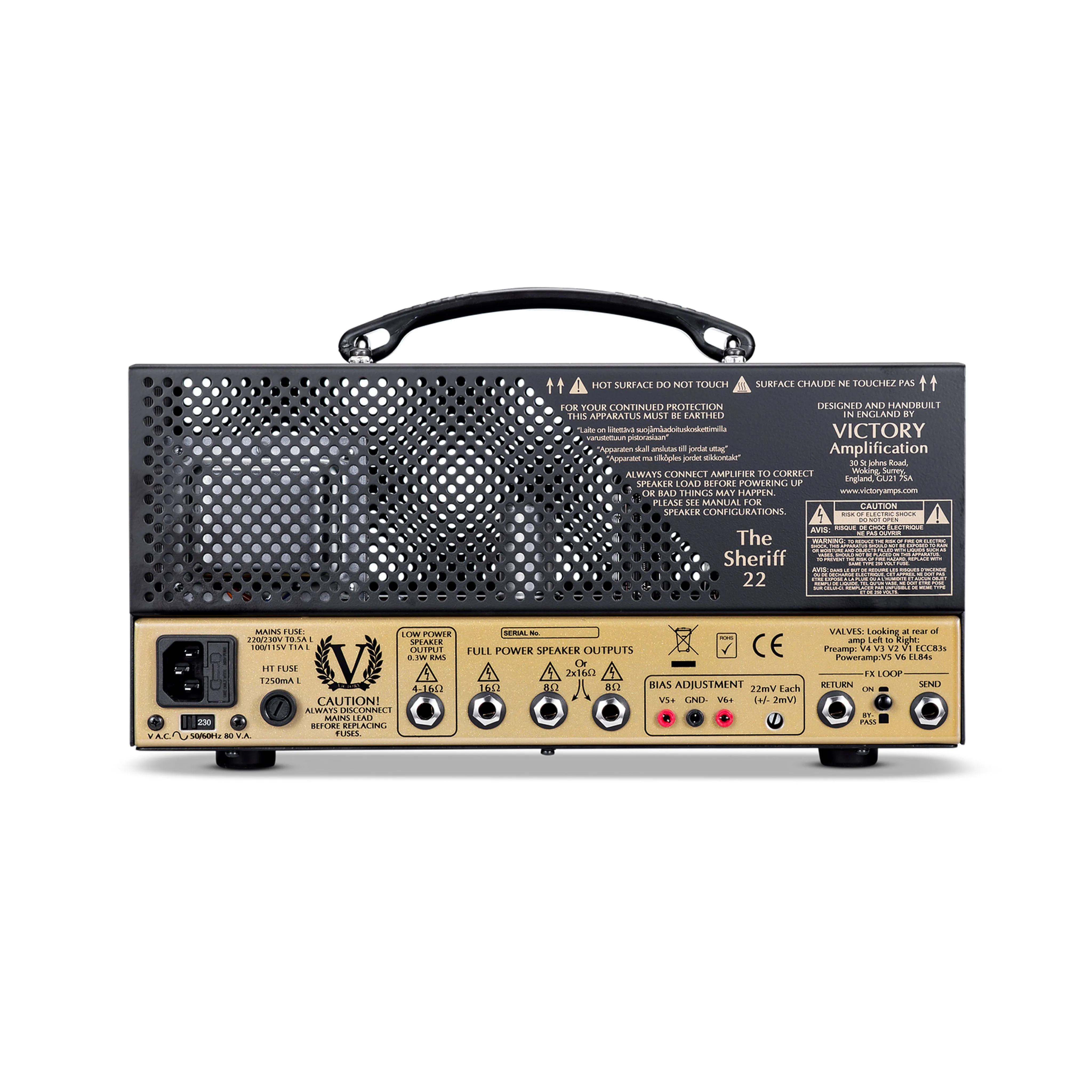 Victory The Sheriff 22 Guitar Amplifier Head