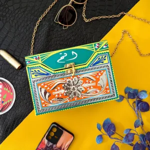 Viola Personalized Clutch