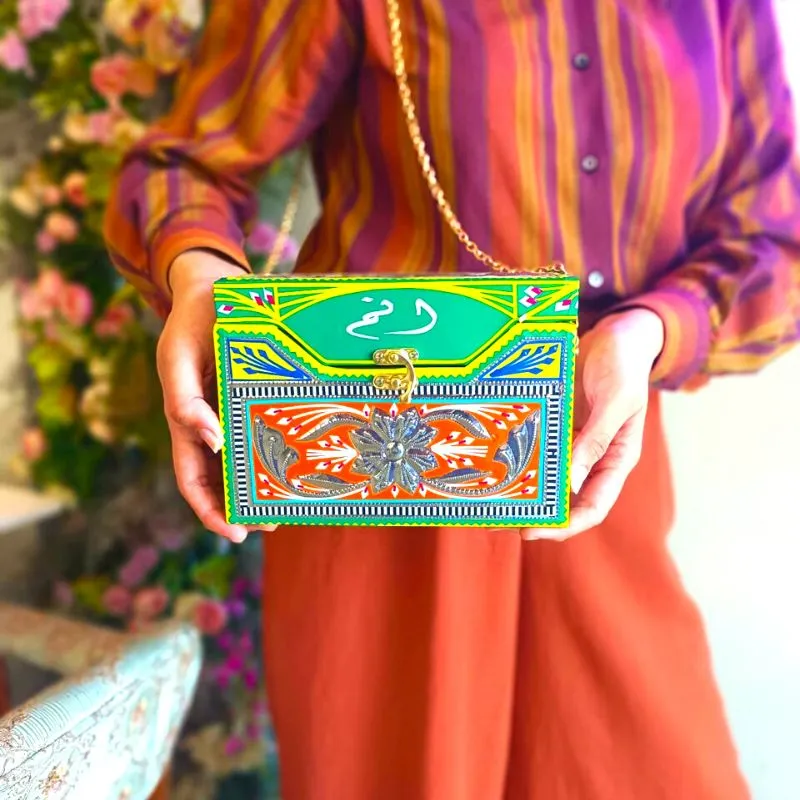 Viola Personalized Clutch