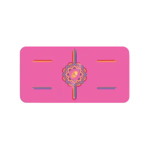 VNP Liforme Rainbow Yoga Pad Grateful Pink - Handled