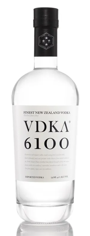 Vodka 6100 New Zealand Vodka 750 ml