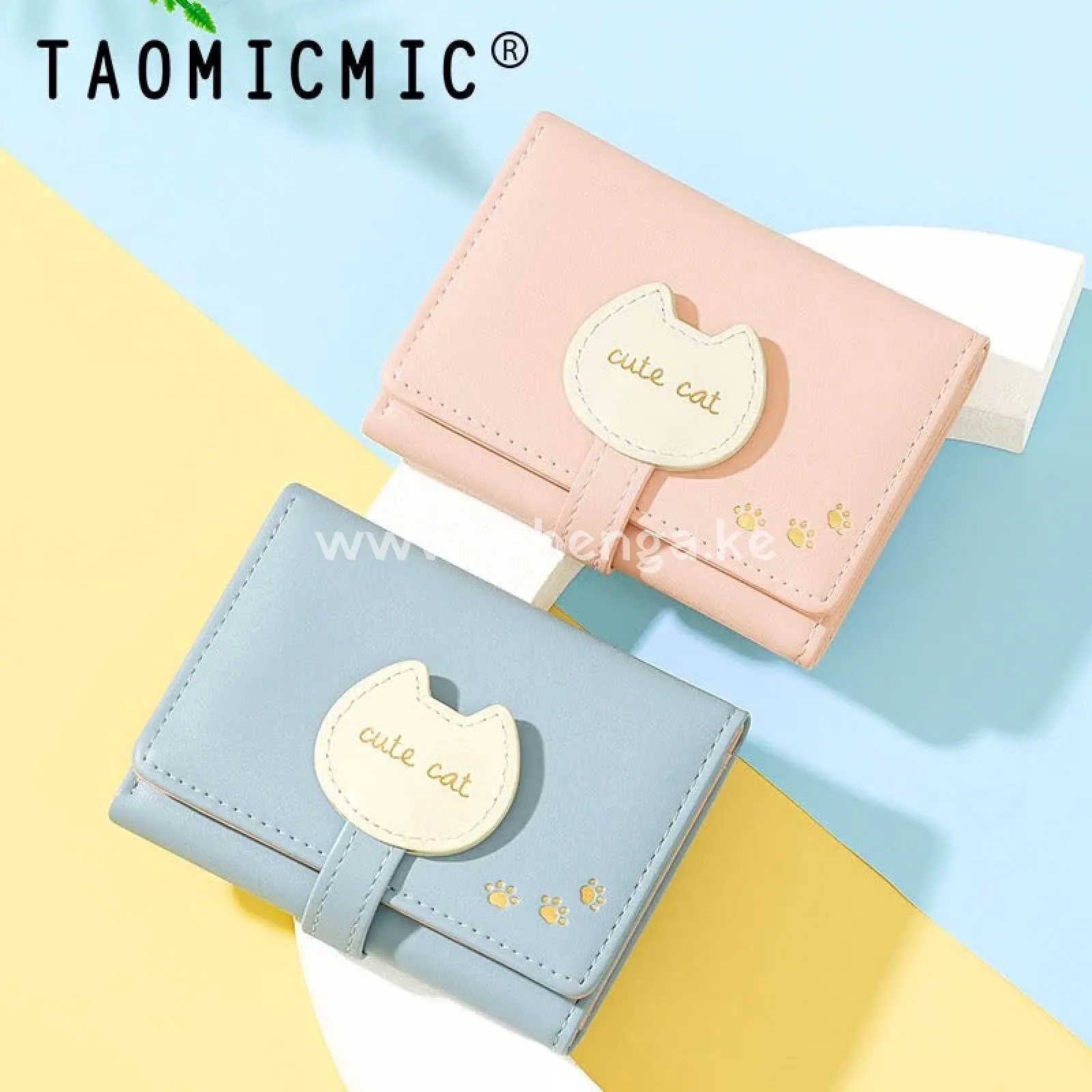 Wallet Cute cat paws