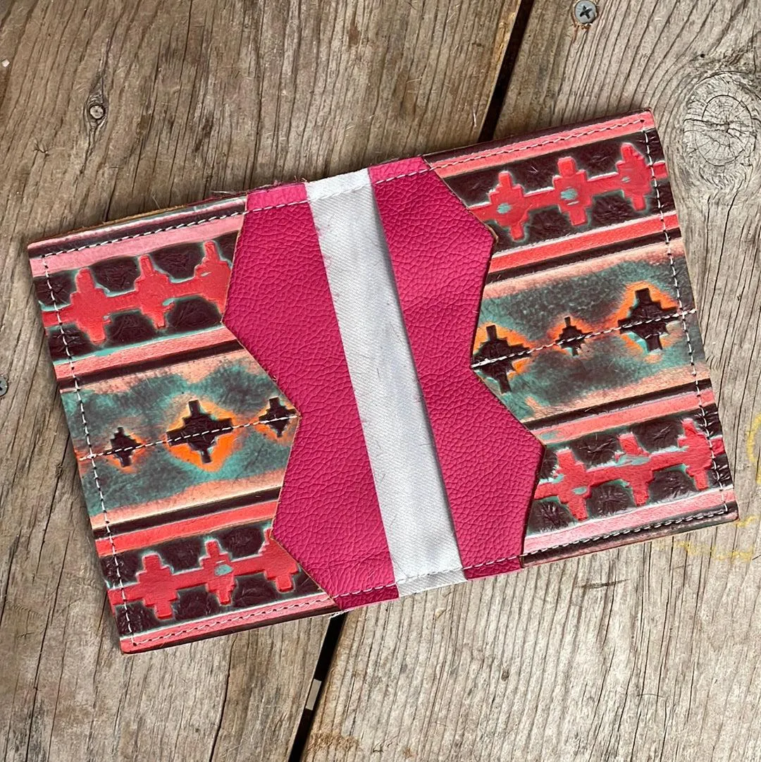 Waylon Wallet - Brindle w/ Western Sunset