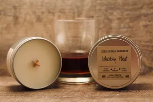 Whiskey Neat | Scented Soy Candle | 6.5oz