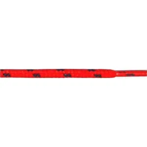 Wholesale Round Dual Tone 3/16" - Red/Navy (12 Pair Pack) Shoelaces
