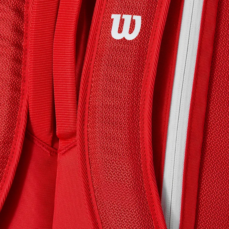Wilson Super Tour 9 Pack 2025 Bag - Red