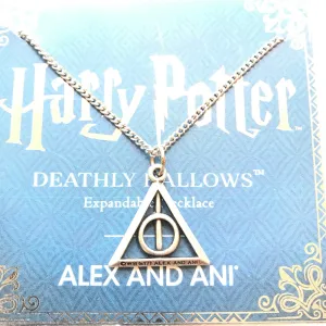 Women's Alex And Ani | HARRY POTTER DEATHLY HALLOWS Necklace | Silver