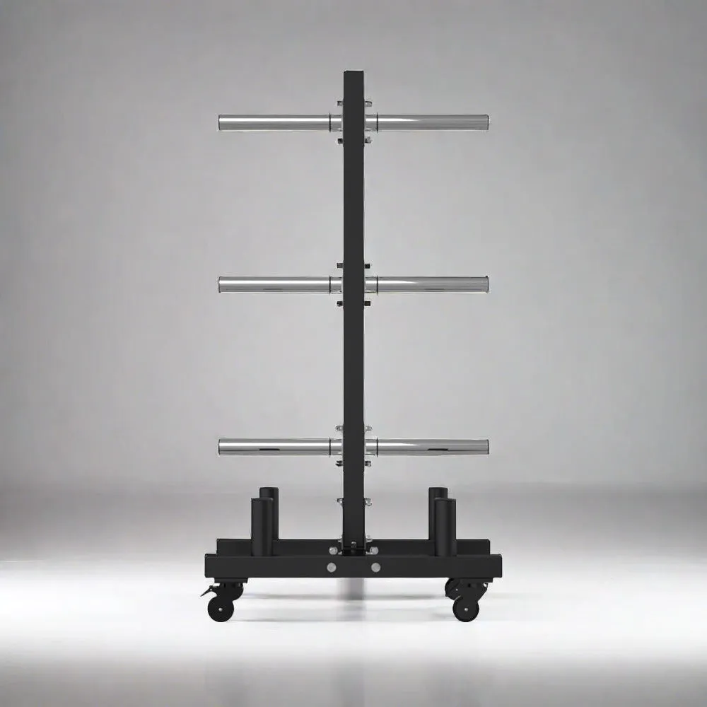 Xpeed - Bumper Plate Tree With Wheels