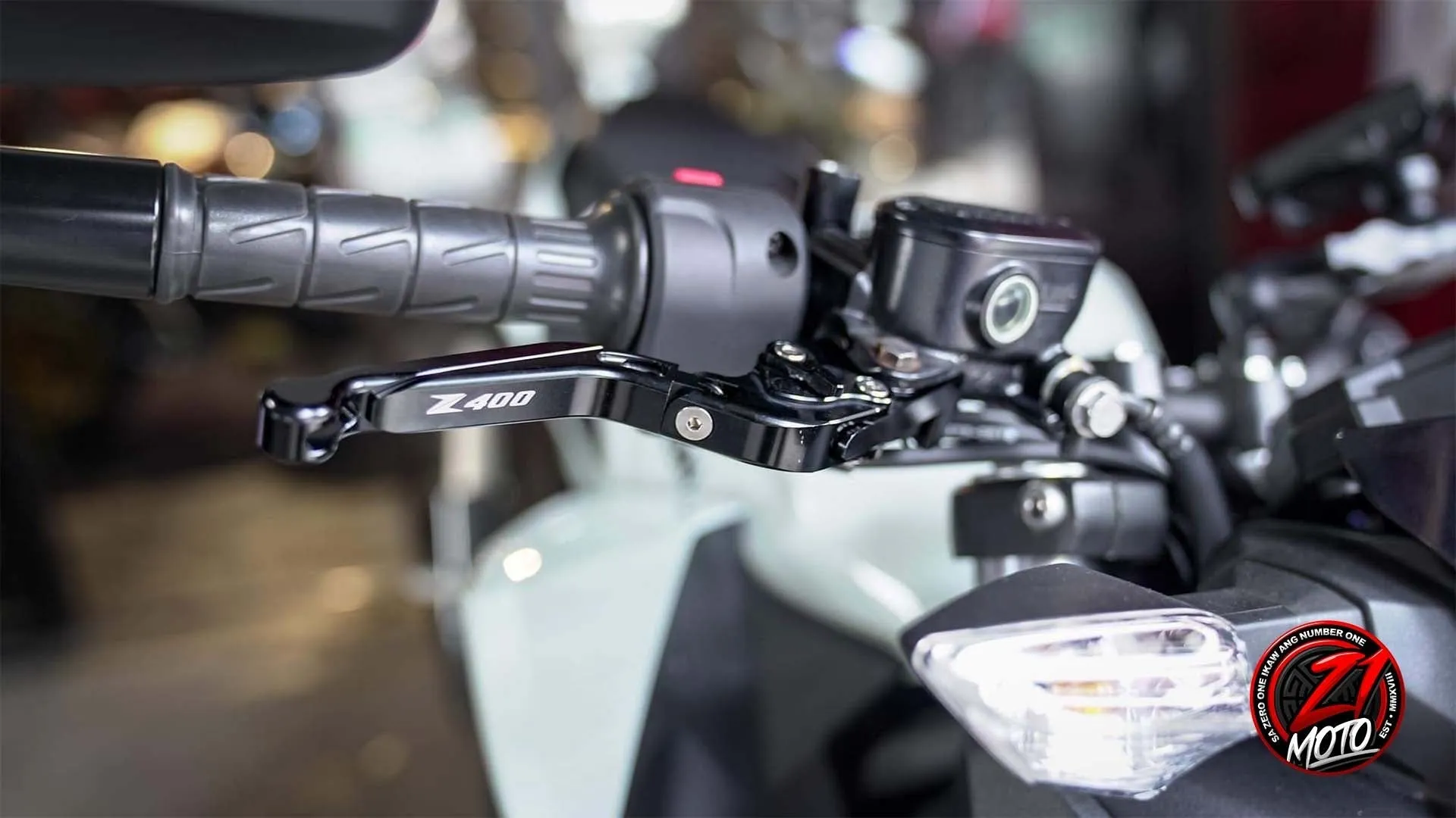 Z400 Brake and Clutch Lever