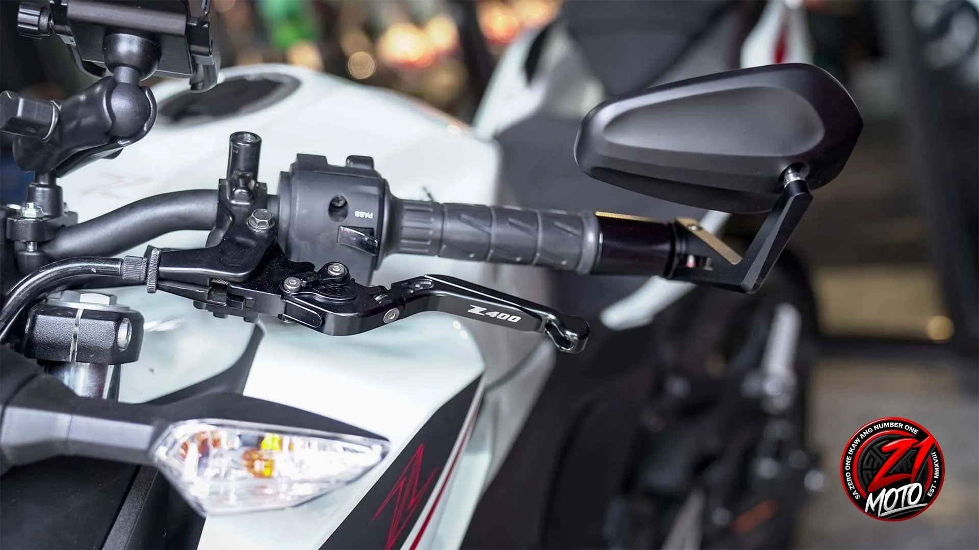Z400 Brake and Clutch Lever