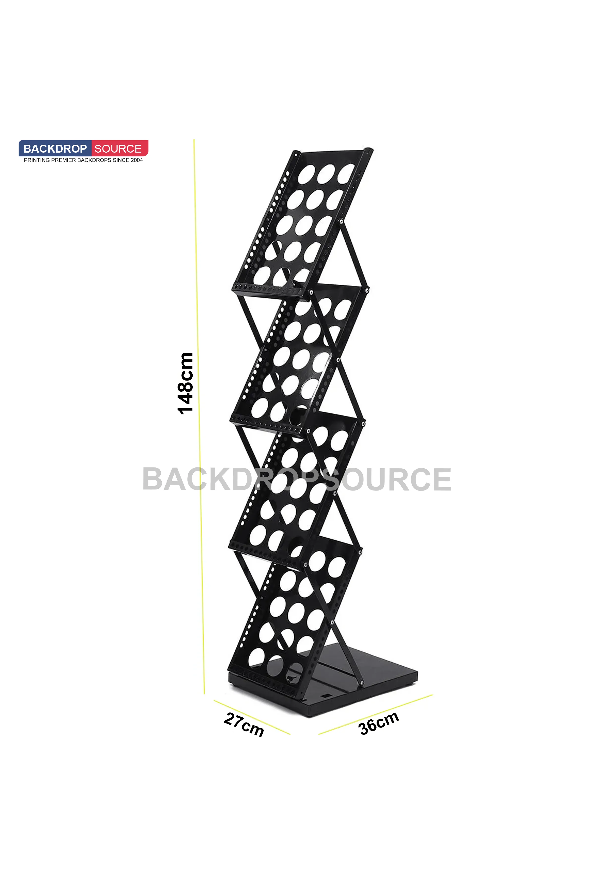 Zig Zag Brochure Stand